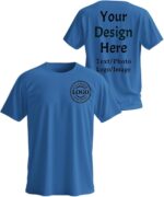Bulk Custom T-Shirts for Men & Women – Personalized Cotton Shirts with Custom Text, Logo, Photo & Name – Bundle of 10