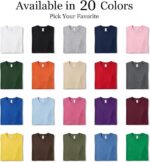 Bulk Custom T-Shirts for Men & Women – Personalized Cotton Shirts with Custom Text, Logo, Photo & Name – Bundle of 10 - Image 3