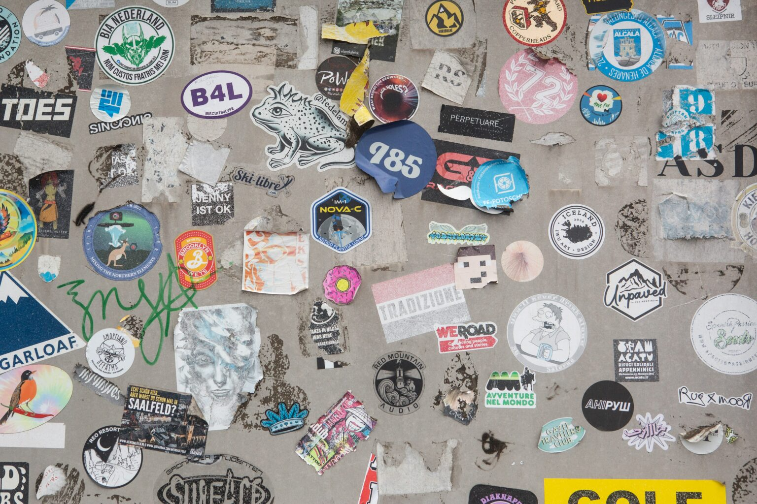 Labels & Stickers Mockup